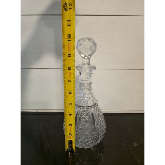 Antique EAPG Decanter 1915 RAINBOW by McKee & Brothers Pittsburg, PA Rare find - Picture 8 of 10